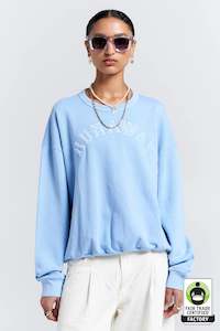 KAREN WALKER RUNAWAY COLLEGE SWEATSHIRT