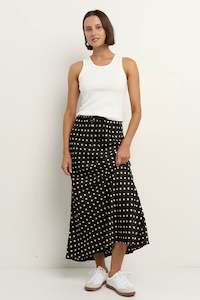 Stories Be Told: STORIES BE TOLD RARITY POLKA MAXI SKIRT
