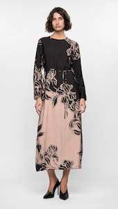 STAPLE THE LABEL MIRA MIDI DRESS