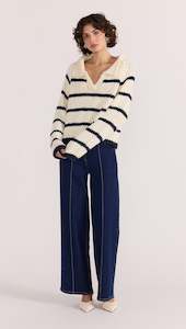 STAPLE THE LABEL FRANKIE STRIPE JUMPER