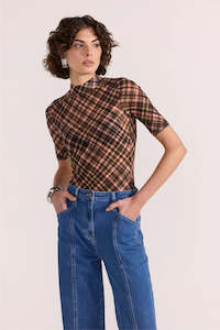 STAPLE THE LABEL REIGN MESH TOP