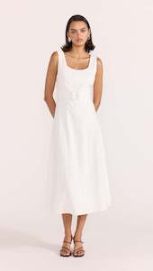 Staple The Label: STAPLE THE LABEL EDEN BELTED MIDI DRESS