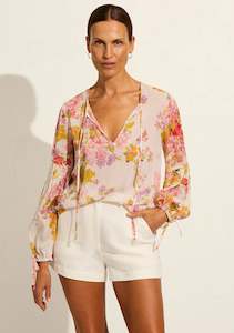 August: AUGUSTE LENNOX BLOUSE