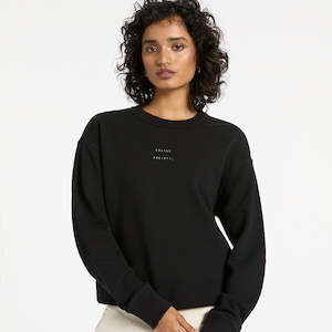 Status Anxiety: STATUS ANXIETY COULD BE NICE - LOGO SWEATSHIRT