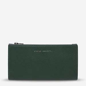 Status Anxiety: STATUS ANXIETY OLD FLAME WALLET - TEAL