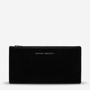 STATUS ANXIETY OLD FLAME WALLET - BLACK