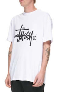 STUSSY SOLID GRAFFITI C SS TEE