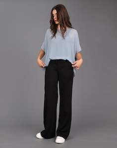 Storm: STORM WIDE LEG KNIT TUX PANT