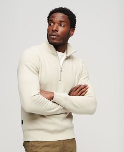 SUPERDRY ESSENTIAL HALF ZIP SWEATSHIRT
