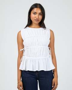 ALL ABOUT EVE LOU LOU TIE TOP