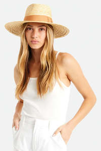BRIXTON JOANNA HAT - HONEY/LION