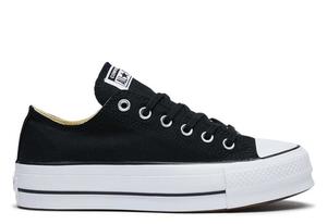 Converse: CONVERSE LIFT CANVAS LOW BLACK