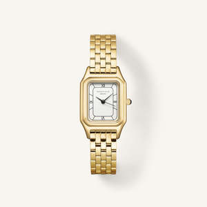 Rosefield: ROSEFIELD IVY WHITE GOLD BRACELET WATCH