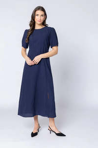 Leila Luca: LEILA + LUCA MAYA DRESS INK