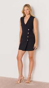 Mink Pink: MINKPINK IRENA WRAP MINI DRESS