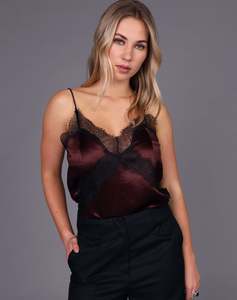 STORM CONTRAST LACE CAMI