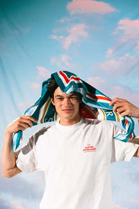 Mens: HUFFER BLOCK TEE 220/HANDY