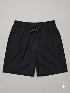JUST ANOTHER FISHERMAN CREWMAN SHORTS 2.0 - BLACK