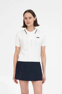 Huffer: HUFFER LINE KNIT POLO