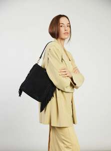 Handbags: SABEN CLAUDETTE SHOULDER BAG