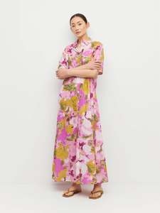 JULIETTE HOGAN ISLE SHIRTDRESS TUTTI FRUTTI