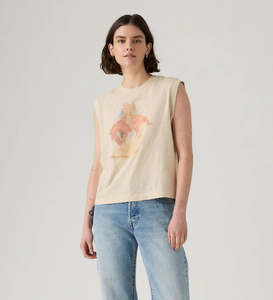 Levis: LEVIS GRAPHIC BOXY WESTERN TANK