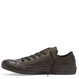 CONVERSE LEATHER LOW - MONO BLACK