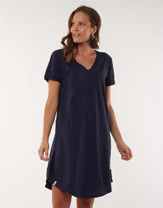 ELM MARY TEXTURED TEE DRESS