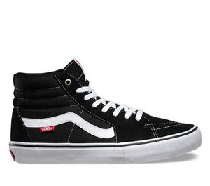 VANS SK8 HI BLACK/WHITE