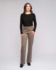 Vassalli: VASSALLI BYRON WIDE LEG FULL LENGTH PULL ON PANT