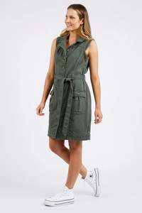ELM MARIGOLD DENIM DRESS