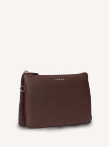 Handbags: SABEN BIG SIS ESPRESSO