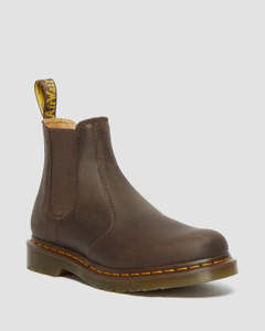 DR MARTENS 2976 YS CHELSEA BOOT - DARK BROWN CRAZY HORSE