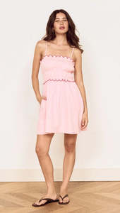 MINK PINK MILA SCALLOPED MINI DRESS