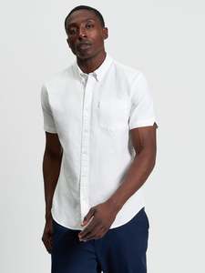 Mens: BEN SHERMAN SIGNATURE OXFORD SHIRT SHORT SLEEVE