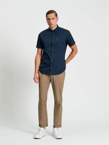 BEN SHERMAN SIGNATURE OXFORD SHIRT SHORT SLEEVE