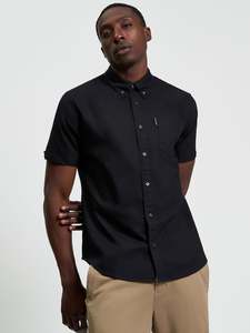 BEN SHERMAN SIGNATURE OXFORD SHIRT SHORT SLEEVE