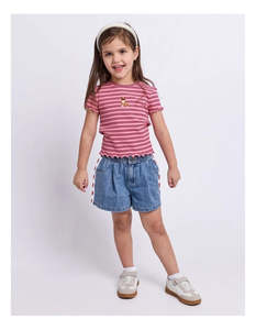 EVE GIRL FREYA RIB TEE