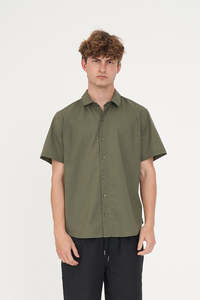 HUFFER LIN-IN SS SHIRT