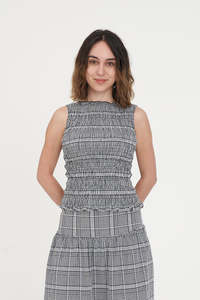 Huffer: HUFFER GIGI SHIIRRED TOP