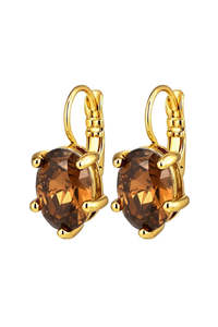 DYRBERG/KERN KRISTY EARRING SG BROWN