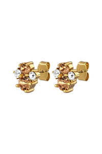 Jewellery: DYRBERG/KERN BILLIS EARRING SG GOLD