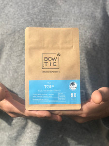 Products: T.G.I.F. Blend Bow & Tie Roastery