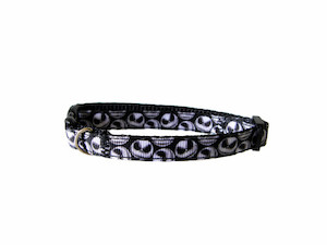 Jack Skellington Cat Collar Bow Wow Boutique NZ