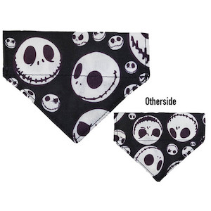Small Jack Skellington Bandana Bow Wow Boutique NZ