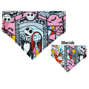 Products: Small Jack & Sally Bandana Bow Wow Boutique NZ