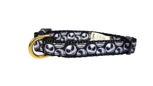 Products: 12.7mm Wide Jack Skellington Collar Bow Wow Boutique NZ