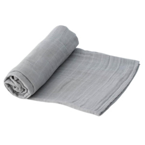 Muslin Swaddle- Nickel