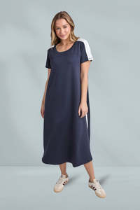 Foxwood Chicago Dress Navy White