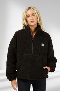 All About Eve Into The Wild Fleece 1/4 Zip Print